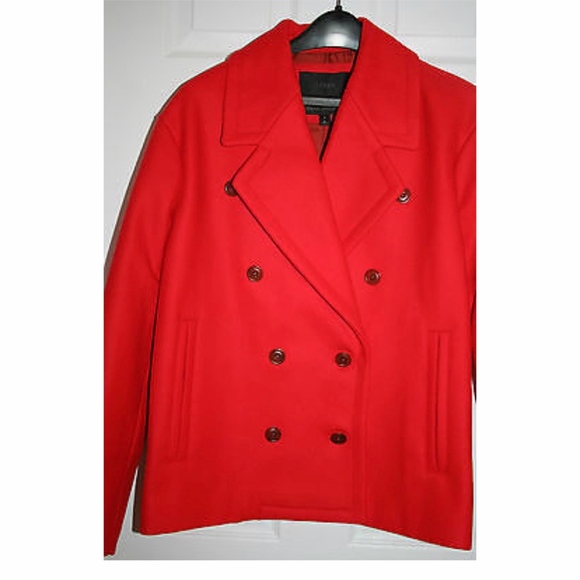 J.CREW WOOL MELTON PEACOAT - Picture 2 of 5